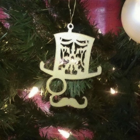 Criminal Mastermind - Steampunk Tree Ornament by BruteForceStudios steampunk buy now online