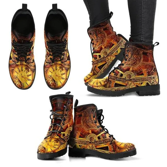 Dr martens|steampunk clothing|steam punk|steampunk costume|vegan boots|vegan shoes|doc martens|goth boots|steampunk clothing women by CoffeeMamaThings steampunk buy now online