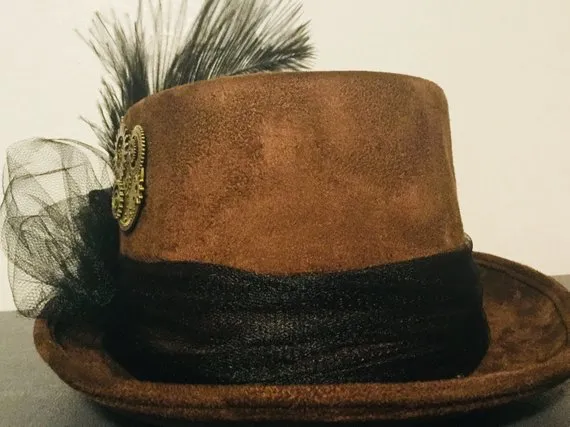 Steampunk Costume Top Hat by Thehatzmeow steampunk buy now online