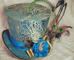 Steampunk hat, Full Size Top Hat, Mad Hatter hat, Top Hat, Custom Top Hat, Pirate Hat, Cosplay hat, Steampunk Wedding, Festival Hat by OohLaLaBoudoir steampunk buy now online