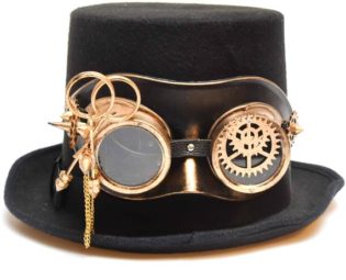 steampunk top hat "Bert" by SteampunkWonders steampunk buy now online