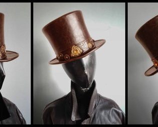 SteamPunk Top Hat II by BardJester steampunk buy now online