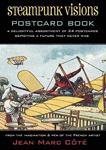 Steampunk Visions Postcard Book: A Delightful Assortment of 24 Postcards Depicting a Future That Never Was steampunk buy now online Steampunk Visions Postcard Book: A Delightful Assortment of 24 Postcards Depicting a Future That Never Was steampunk buy now online
