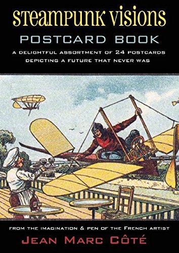 Steampunk Visions Postcard Book: A Delightful Assortment of 24 Postcards Depicting a Future That Never Was steampunk buy now online