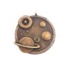 bronze steampunk vintage Planet Moon Star Galaxy sky pendant 35mm by sosteampunkvintage steampunk buy now online