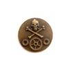 charm bronze watch steampunk gear skull 40mm pendant by sosteampunkvintage steampunk buy now online