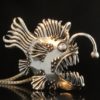 Gift For Man Gift For Woman Fish Gift Angler Fish Jewelry Fish Statue Lantern Fish Angler Fish Necklace Unique Jewelry Steampunk Gift by martymagic steampunk buy now online