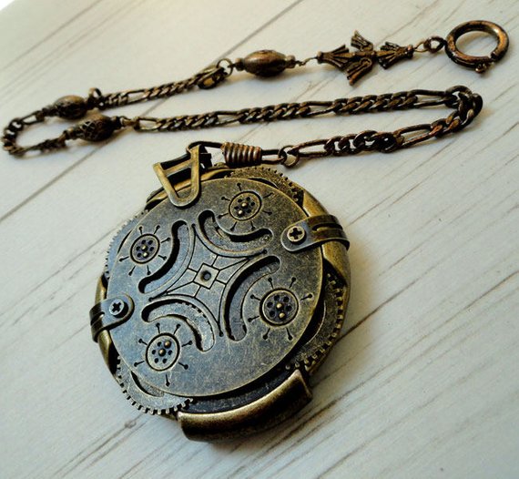 Vintage 16GB USB key - encrypt your information by Perlesdutemps steampunk buy now online
