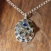 Vintage Watch Movement Necklace - Swarovski Crystal, Sapphire Blue, Industrial, Retro, Great Gift! by TheRobotPrincess steampunk buy now online