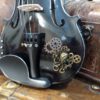 Violin Steampunk Art or Playable Musical Instrument Octopus Steampunk Fiddle Violin with Case Bow Decorative with Gears and Metal Roses by TarasTreasureShop steampunk buy now online