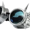 4sold Modern Fashion Cyber Goggles Black With Cyber Spikes Steam Punk Rave Goth like Sunglasses Includes FREE set Lense Design Inserts and 3 lenses black. clear and brown (Silver) steampunk buy now online