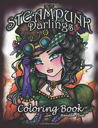 Steampunk Darlings Coloring Book steampunk buy now online