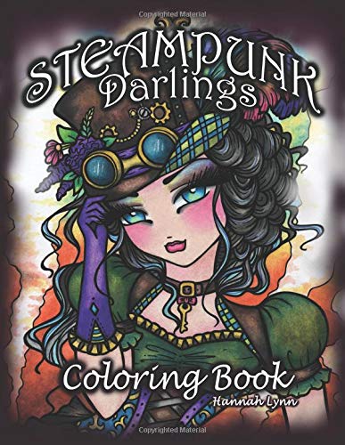 Steampunk Darlings Coloring Book steampunk buy now online