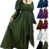 Bohemian Peasant Dress - Layered Renaissance Women’s Fashion - LotusTraders - Gypsy Regular to Plus Sizes - G922 MTO by LotusTradersClothing steampunk buy now online