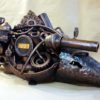 Exclusive dieselpunk madmax style clock by Pandicon steampunk buy now online