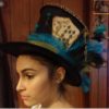 Mad hatter full size top hat, Victorian style mad hatter top hat by Girlsjustwannahavfun steampunk buy now online