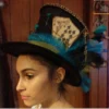 Mad hatter full size top hat, Victorian style mad hatter top hat by Girlsjustwannahavfun steampunk buy now online
