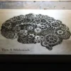 Personalized Steampunk Brain Plaque, Psychologist Gift, Office Decor, Future Doctor, Doctor Gift, Medical Art, Psychology Art, Human Brain by AFamilyForest steampunk buy now online