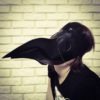 Plague Doctor cosplay black mask Festival Post apocalyptic Industrial wear Geek style Oddities Gothic Party For men women Steampunk Masks by Dedovashop steampunk buy now online