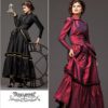 UNCUT Steampunk Costume 1900's Style Simplicity 2207 Size 6-8-10-12-14-16-18-20 Jacket, Skirt, Bustle by SewPatterns steampunk buy now online