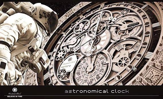 Astronomical Clock Constantin Dardi, Steampunk Clock by ConstantinDardiShop steampunk buy now online