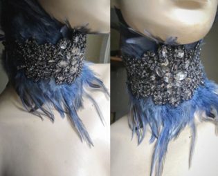 Gothic necklace victorian vampire neck corset by pinkabsinthe steampunk buy now online