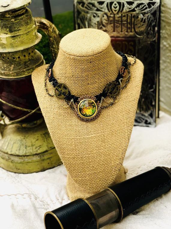 Steam Reactor necklace by StellaLunaAdventure steampunk buy now online