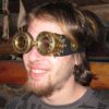 Steampunk 3D goggles for 3D movies by WillRockwell steampunk buy now online