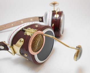 steampunk goggles/steampunk clothing. by SoYesterdayThings steampunk buy now online