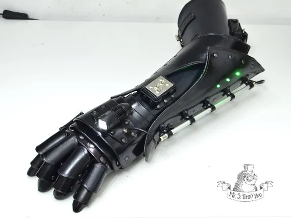 Zing Ruby Signature Gauntlet BLACK by TimmyHog steampunk buy now online Zing Ruby Signature Gauntlet BLACK by TimmyHog steampunk buy now online
