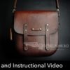 Bag Pattern - Leather DIY - Pdf Download - Messenger Bag - Video Tutorial by DieselpunkRo steampunk buy now online