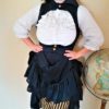 Black Gothic Steampunk Waistcoat Vest by Steamtowers steampunk buy now online