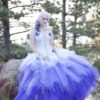 fantasy wedding gown-plus size wedding dress ombre-ombre corset wedding dress-gothic wedding dress-alternative wedding dress-goth dress by thesecretboutique steampunk buy now online
