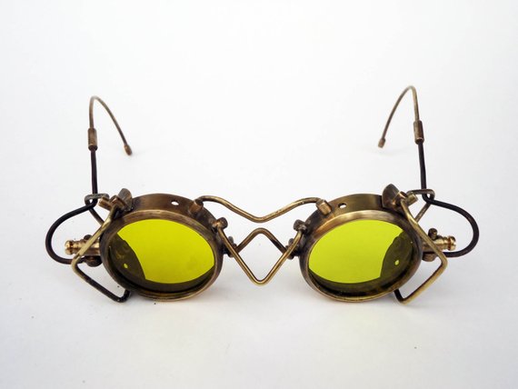 Steampunk goggles "Sandasp" by Thousandformed steampunk buy now online