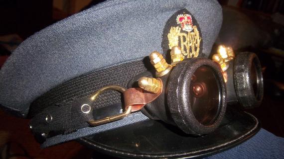 The Black-Ops (Handmade Steampunk Goggles) by RustedVision steampunk buy now online