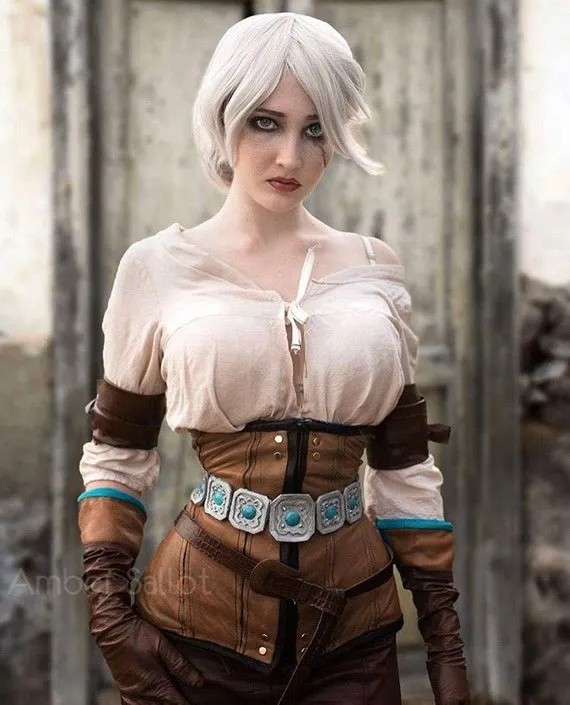 Ciri Corset The Witcher 3 by LittleSongbirdStore steampunk buy now online