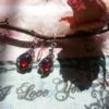 Fire Opal Earrings, Mexican Fire Opal Earrings, Dragon's Breath Earrings, Opal Earrings, Vintage Earrings, Opal Earrings, Mother's Day, Prom by artistiquejewelry steampunk buy now online