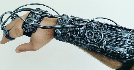 Star trek borg arm, cosplay cyborg costume piece. by richardsymonsart steampunk buy now online