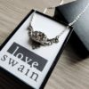 Steampunk necklace / Dainty Steampunk necklace / Watch movement necklace - Silver by loveswain steampunk buy now online
