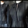 Gothic Black Sheer Pintuck MORBID GOVERNESS High Neck Blouse 8 10 Victorian by AusterexxDevotion steampunk buy now online