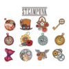 Machine Embroidery Designs - Steampunk Collection of 12 by CraftiStitch steampunk buy now online