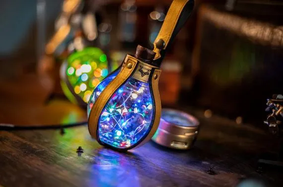 Steampunk bottle bomb Light energy larp potion ball Burning Man Science fiction orbe led cosplay by OutcastProps steampunk buy now online Steampunk bottle bomb Light energy larp potion ball Burning Man Science fiction orbe led cosplay by OutcastProps steampunk buy now online