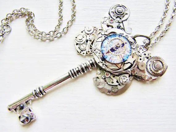 Steampunk Mechanical Butterfly Winged Key with Dragon Eye KP12 by RavensSecretStash steampunk buy now online Steampunk Mechanical Butterfly Winged Key with Dragon Eye KP12 by RavensSecretStash steampunk buy now online
