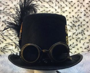 SteamPunk Top Hat by RosasDeMaderaStore steampunk buy now online