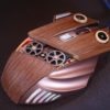 The Teak Victorian pointer device, VPD mouse by steampunkable steampunk buy now online