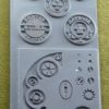 CONNECTIONS Lisa Pavelka Rubber Texture Stamp by artisticrenderings steampunk buy now online