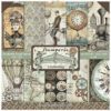 Stamperia Voyages Fantastiques Scrapbook Paper Pack 12x12 - Cardstock - Stamperia - New Collection - Steampunk - Voyages Fantastiques by ScrapLifeShop steampunk buy now online