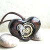 Steampunk pendant wooden heart by SteampunkTerritory steampunk buy now online