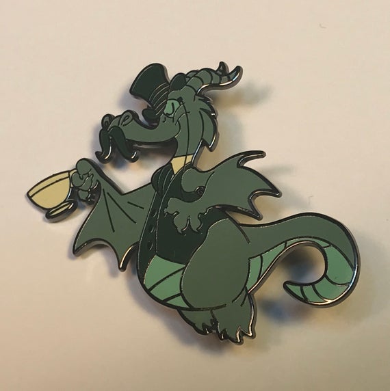 tea time dragon enamel pin by BrianKesinger steampunk buy now online