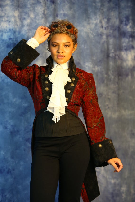 The Rosinta Jacket 1/2 payment (2 part payment plan) by SamiahFineClothing steampunk buy now online